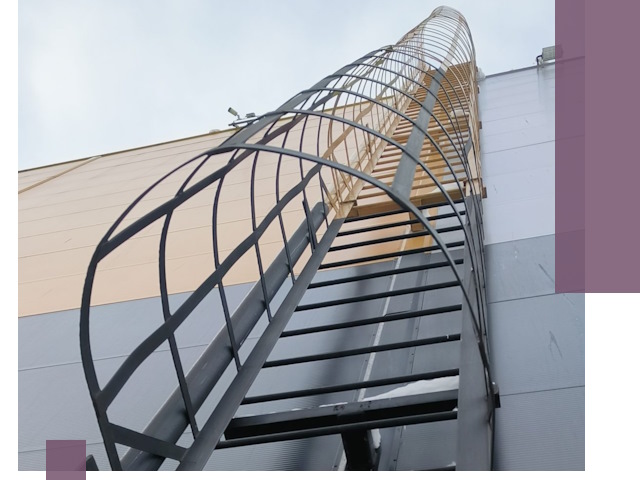 Изготовление и монтаж пожарных лестниц в Симферополе профессионально