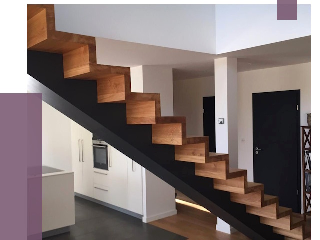 Изготовление деревянных лестниц в Симферополе от 88290 руб. | ПРОЛЁТ-Сим