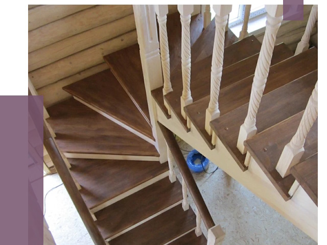 Реставрация деревянных лестниц в Симферополе от 4363 руб.