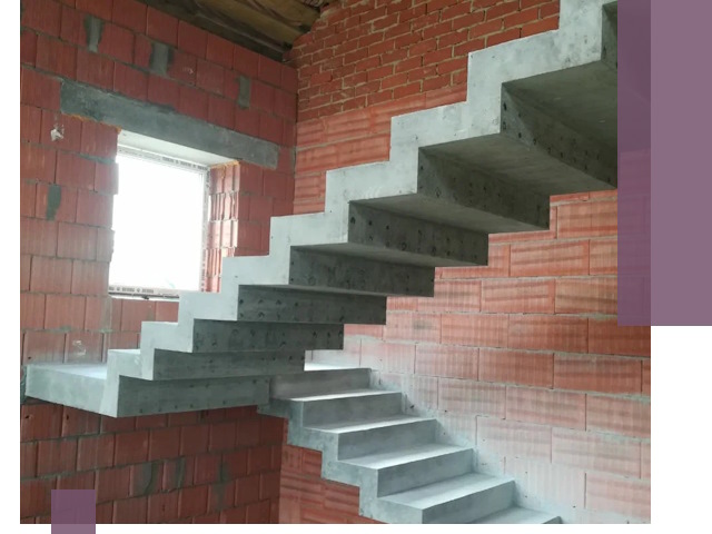 Бетонные лестницы под ключ в Симферополе: монтаж, демонтаж, ремонт