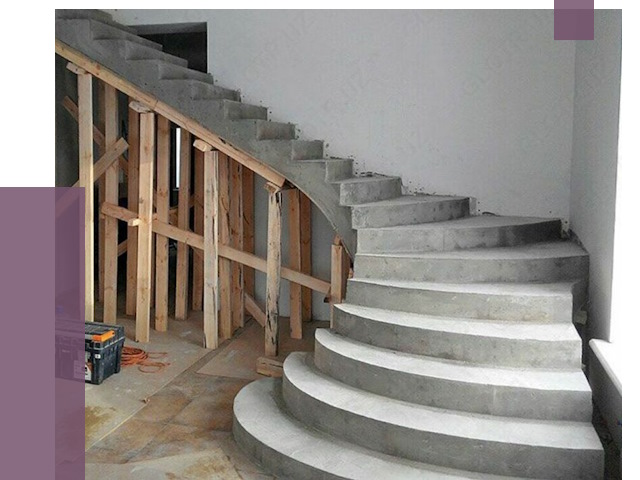 Изготовление бетонных лестниц под ключ в Симферополе от 20255 руб. | ПРОЛЁТ-Сим