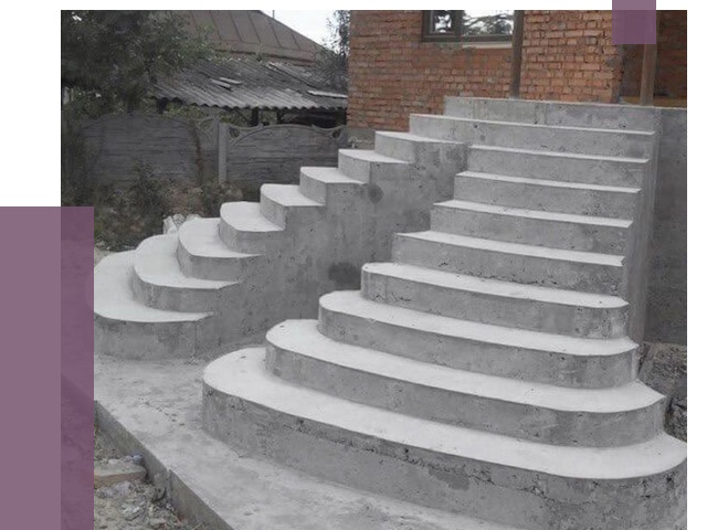 Монтаж бетонных лестниц в Симферополе от 4363 руб. 