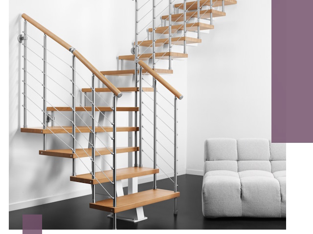 Модульные лестницы под ключ в Симферополе — монтаж и изготовление