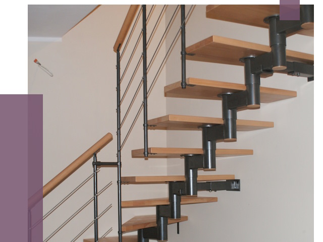 Изготовление модульных лестниц в Симферополе от 11685 руб. 