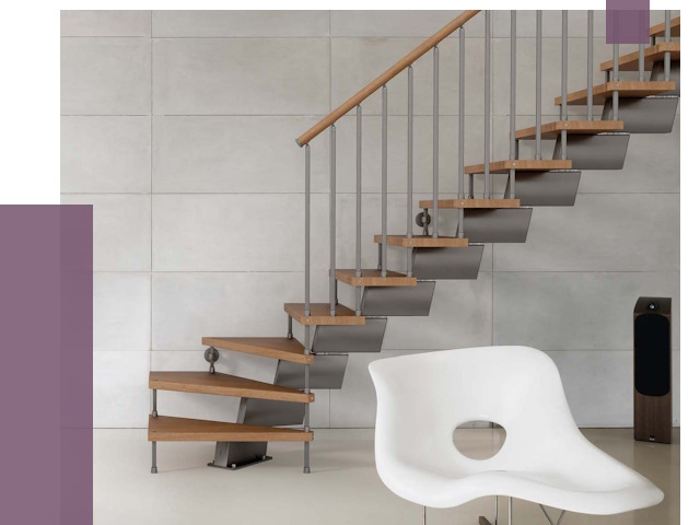 Монтаж модульных лестниц в Симферополе от 6440 руб. 