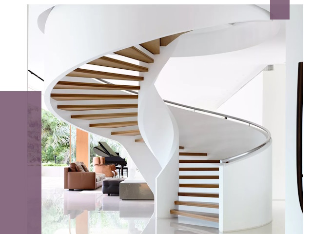 Винтовые лестницы в Симферополе под ключ от 49338 руб. | ПРОЛЁТ-Сим