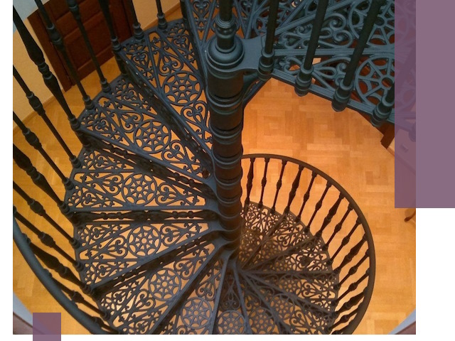 Винтовые лестницы под ключ в Симферополе: производство и монтаж