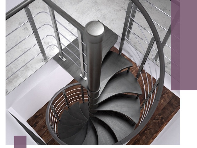 Демонтаж винтовых лестниц в Симферополе — быстро и безопасно