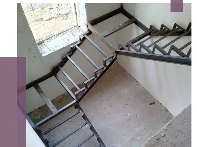 Монтаж лестниц на металлокаркасе в Симферополе от 12984 руб. — ПРОЛЁТ-Сим