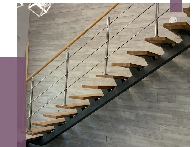 Изготовление лестниц на монокосоуре в Симферополе от 77383 руб. 