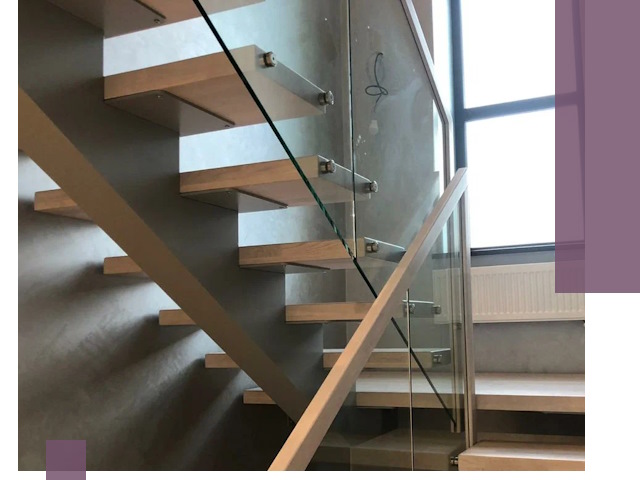 Изготовление лестниц на монокосоуре в Симферополе с монтажом и гарантией