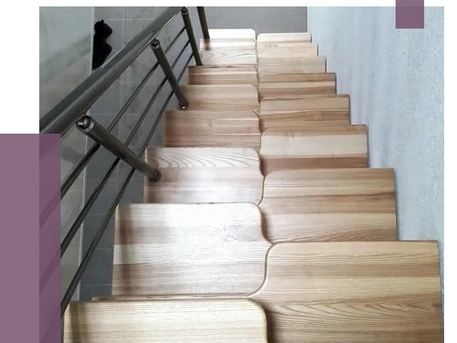 Лестницы гусиный шаг в Симферополе от 13243 руб. под ключ | ПРОЛЁТ-Сим