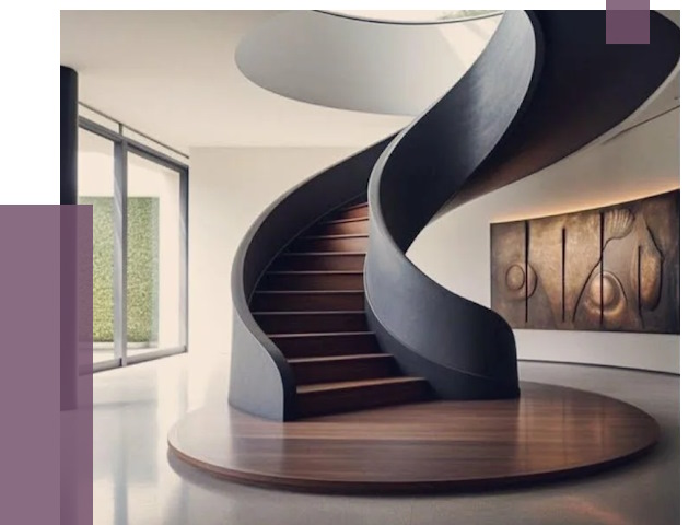 Элитные лестницы под заказ в Симферополе от 192160 руб. — ПРОЛЁТ-Сим