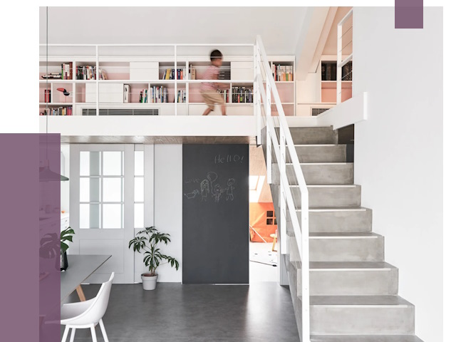 Лестницы для двухуровневой квартиры в Симферополе от 179176 руб. | ПРОЛЁТ-Сим