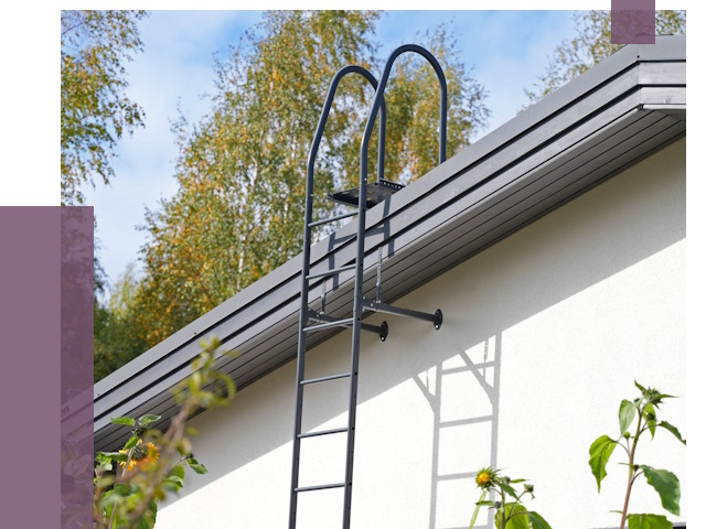 Лестницы на крышу в Симферополе от 19424 руб. — монтаж и монтаж ПРОЛЁТ-Сим