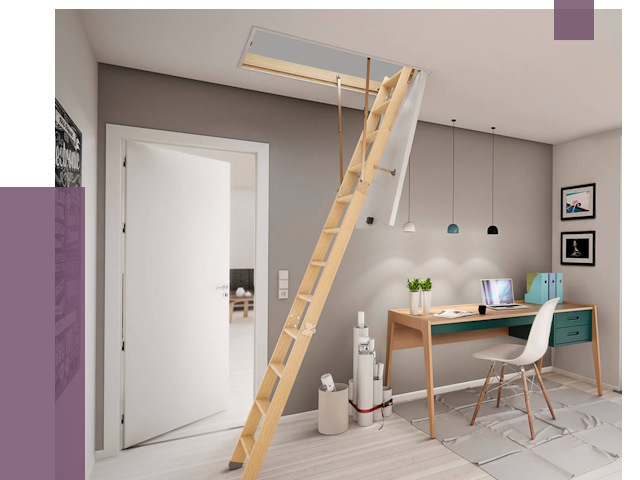 Чердачные лестницы в Симферополе — от 14801 руб. | ПРОЛЁТ-Сим