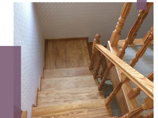 Сосновые лестницы в Симферополе под ключ от 8206 руб.  | ПРОЛЁТ-Сим