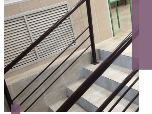 Изготовление перил из металла под ключ в Симферополе