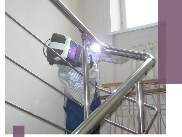 Монтаж перил и ограждений качественно в Симферополе