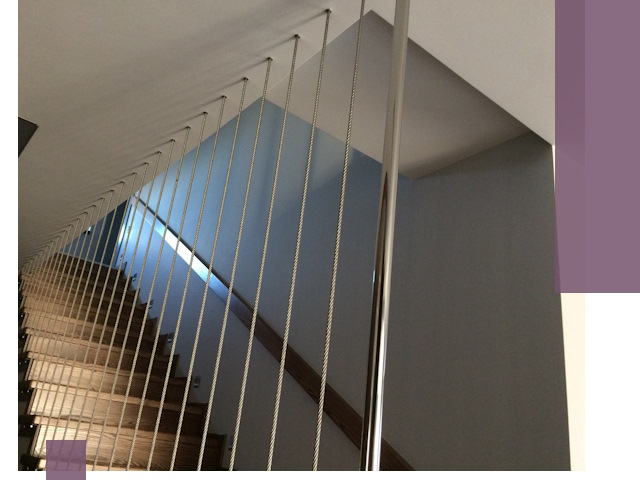 Тросовые перила под ключ в Симферополе — производство и монтаж