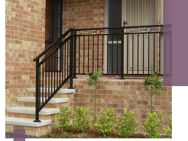 Уличные перила из металла под ключ в Симферополе