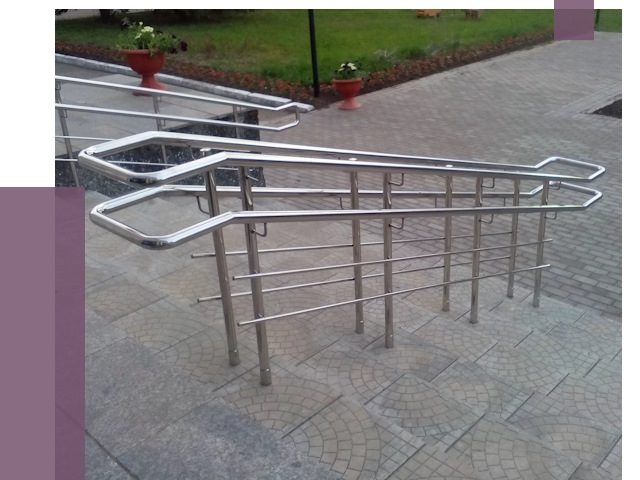 Перила для инвалидов в Симферополе от 7707 руб. под ключ | ПРОЛЁТ-Сим