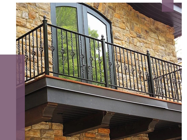 Балконные ограждения в Симферополе от 8154 руб. — купить | ПРОЛЁТ-Сим