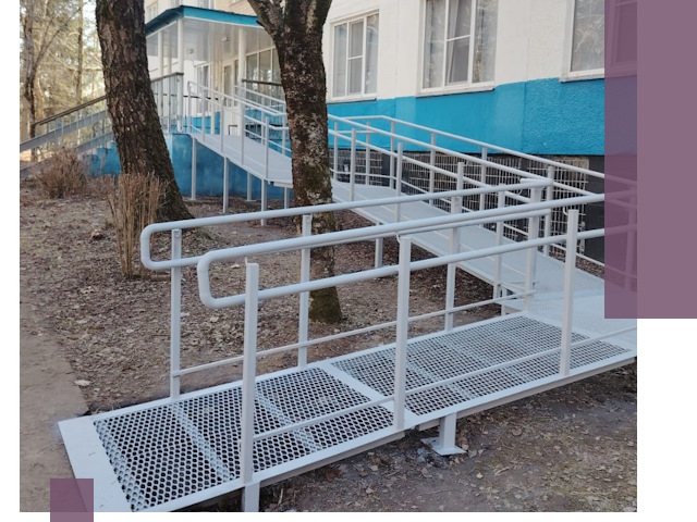 Пандусы под ключ в Симферополе: изготовление, монтаж и демонтаж