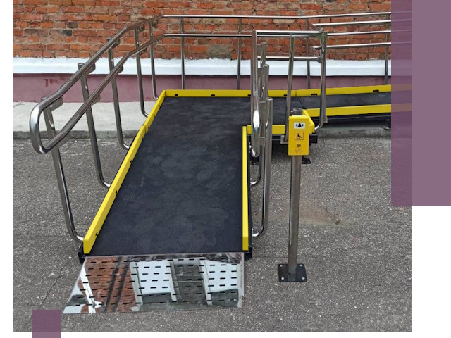 Изготовление наклонных пандусов для инвалидов в Симферополе