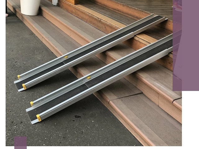 Телескопические пандусы под ключ в Симферополе — изготовление и монтаж