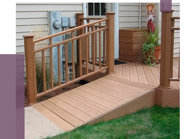 Пандус на крыльцо в Симферополе под ключ от 7894 руб.