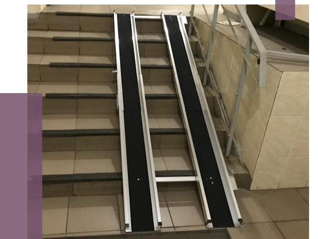 Установка пандуса в подъезд в Симферополе от 8102 руб. под ключ | ПРОЛЁТ-Сим