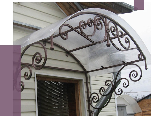 Изготовление козырьков в Симферополе от 7479 руб. — заказать | ПРОЛЁТ-Сим