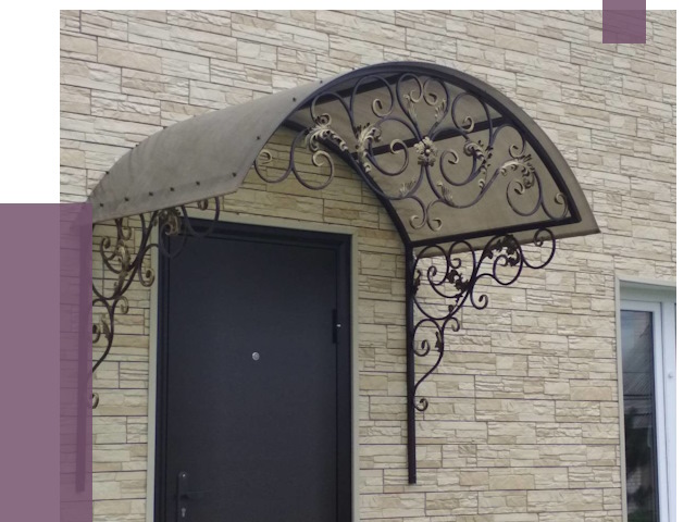 Ремонт козырьков в Симферополе от 7531 руб.  | ПРОЛЁТ-Сим