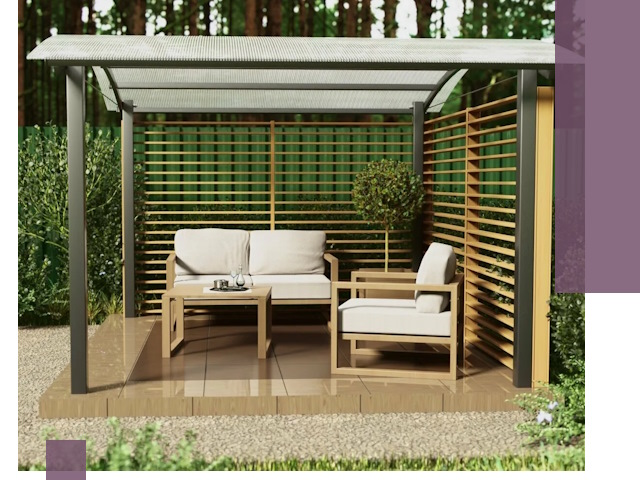 Навесы для дачи в Симферополе: изготовление, монтаж и демонтаж