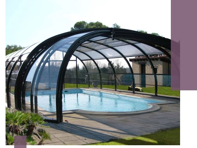 Навесы для бассейна в Симферополе: изготовление и монтаж под ключ