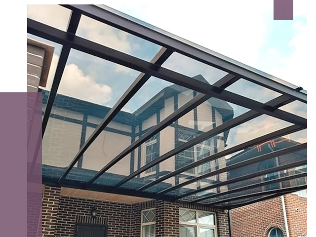 Навесы из поликарбоната в Симферополе от 8746 руб. под ключ — ПРОЛЁТ-Сим