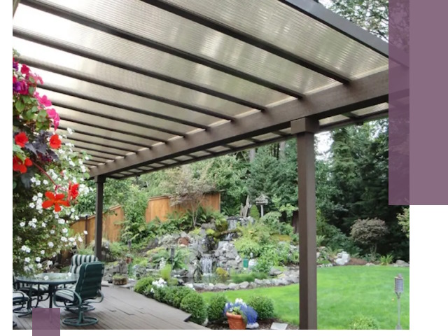 Навесы из поликарбоната под ключ в Симферополе быстро и надёжно