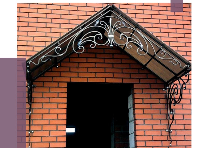 Металлические козырьки в Симферополе от 10854 руб. 