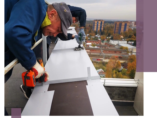 Монтаж парапетов в Симферополе — установка прочных металлических ограждений