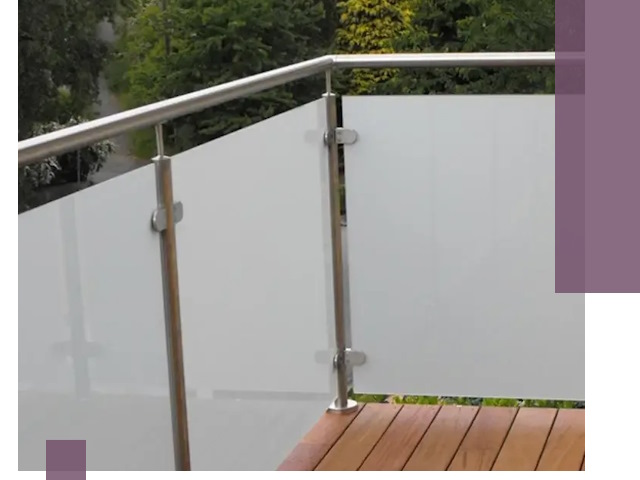 Алюминиевые парапеты для балконов и террас в Симферополе