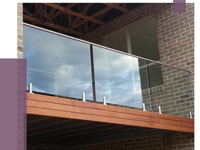 Стеклянные парапеты на крыше и террасе в Симферополе от 11685 руб. | ПРОЛЁТ-Сим