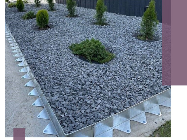 Оцинкованные металлические бордюры под заказ в Симферополе