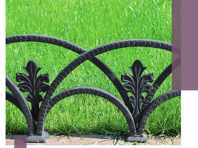 Декоративные металлические бордюры под ключ в Симферополе