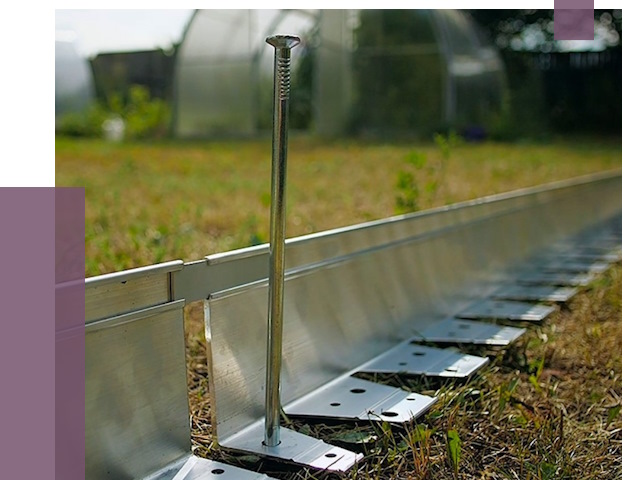 Металлические бордюры для газона в Симферополе от 4363 руб. | ПРОЛЁТ-Сим