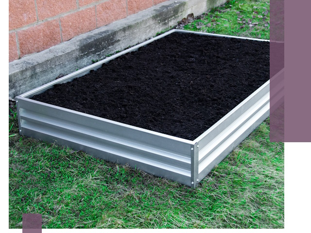 Металлические бордюры для грядок в Симферополе: прочность и аккуратность