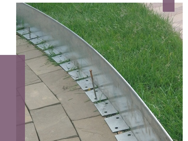 Металлические бордюры для тротуаров в Симферополе от 8829 руб.