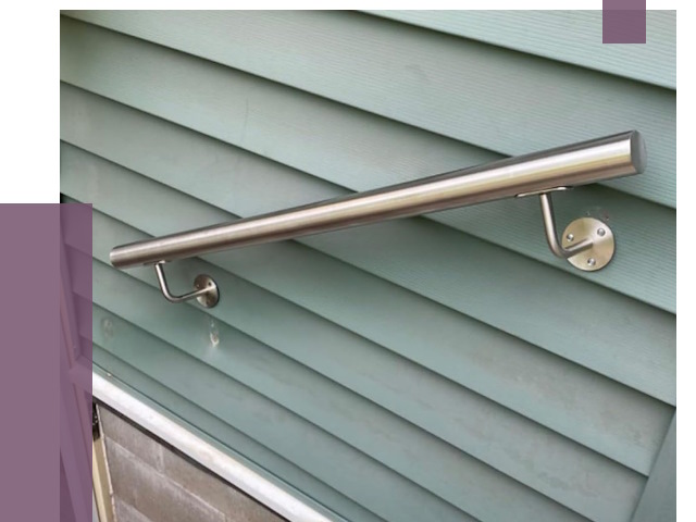 Поручни из нержавеющей стали в Симферополе от 7790 руб.  | ПРОЛЁТ-Сим