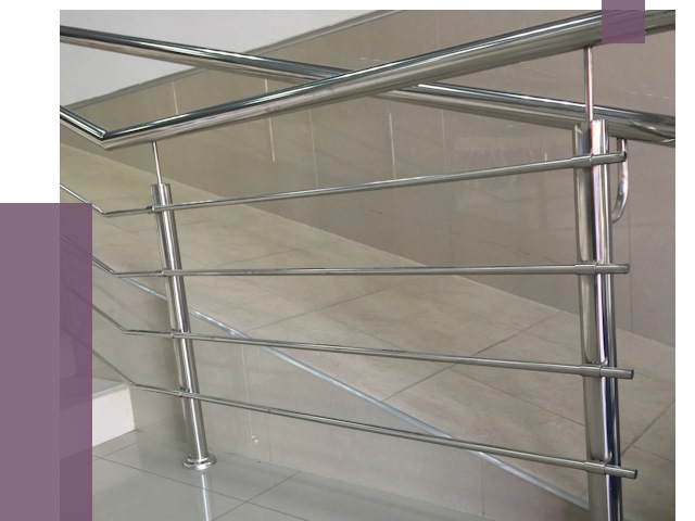 Изготовление поручней из нержавеющей стали в Симферополе